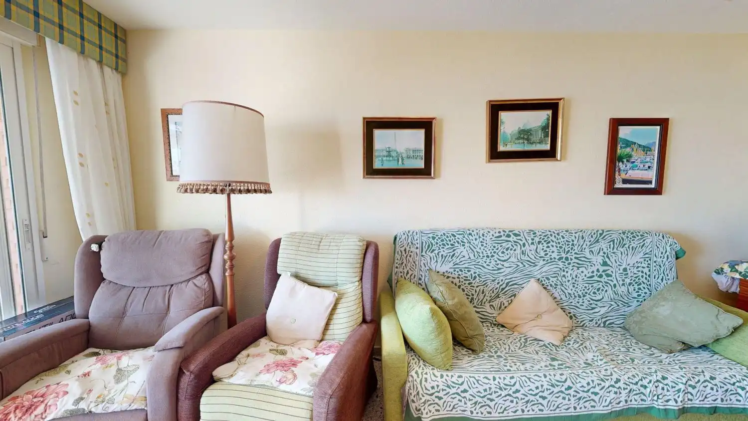 Wohnzimmer von Wohnung zum Verkauf in Alicante / Alacant mit Balkon