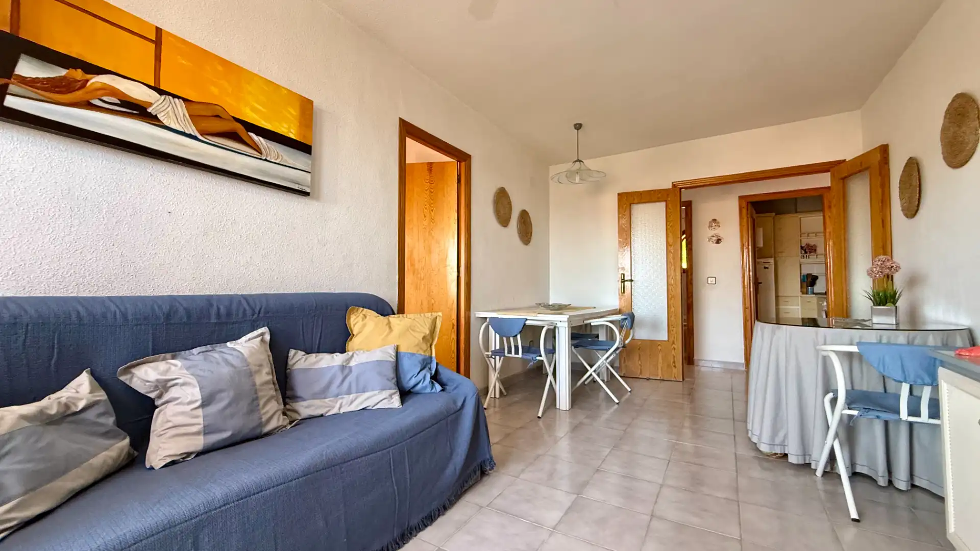 Wohnzimmer von Wohnung zum Verkauf in Mazarrón mit Abstellraum, Möbliert und Balkon