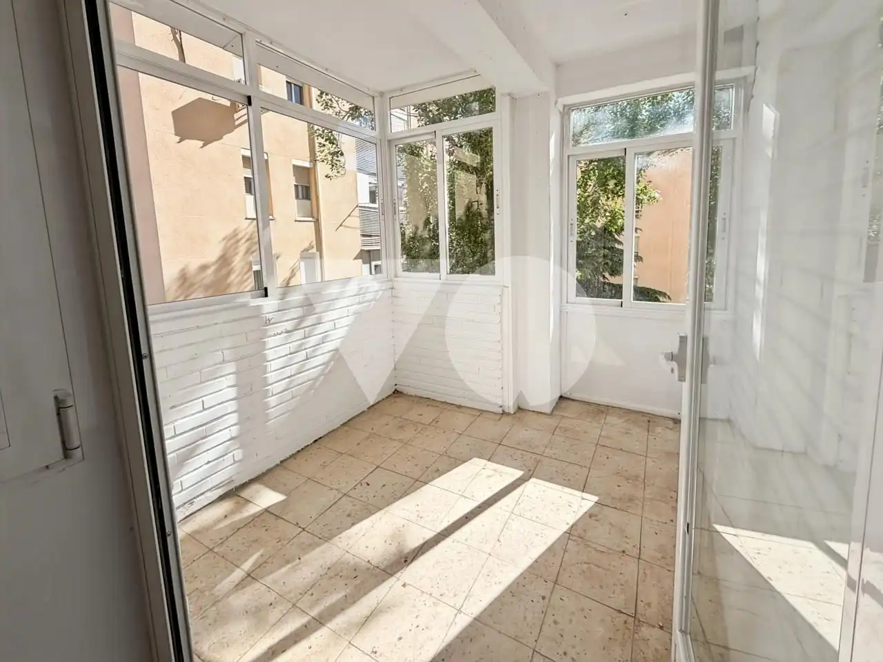 Balcony of Flat for share in Madrid  with Heating and Furnished