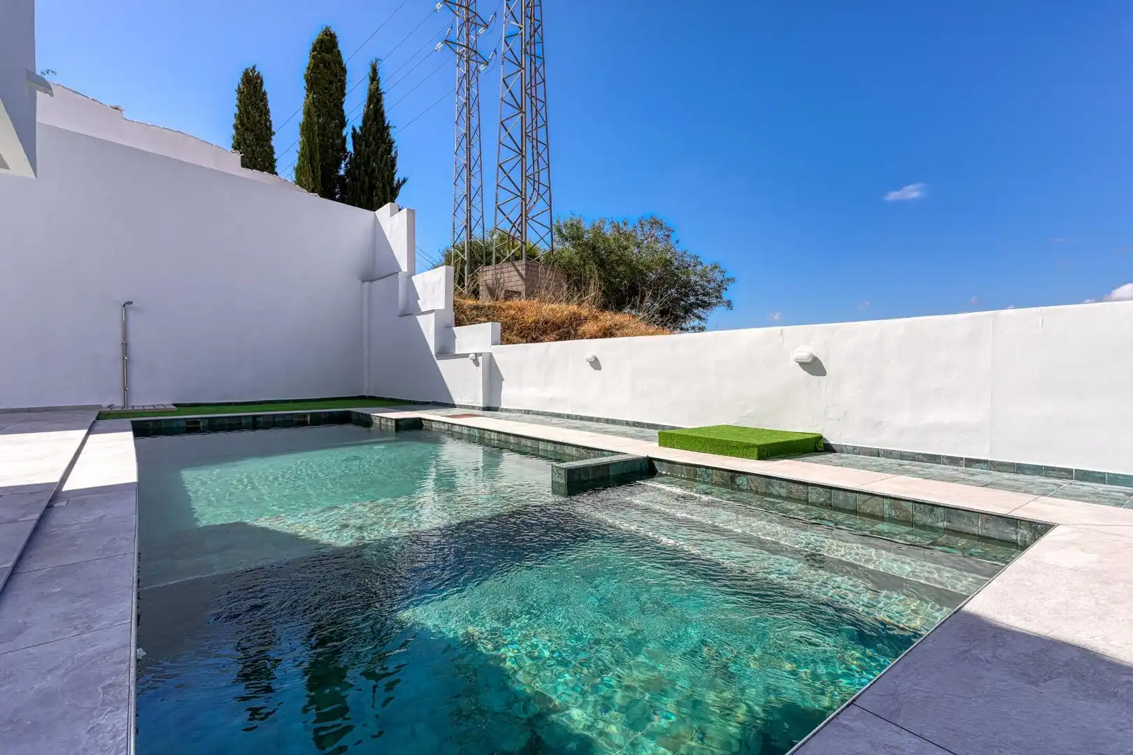 Piscina de Casa o chalet en venta en Mijas con Aire acondicionado, Calefacción y Terraza