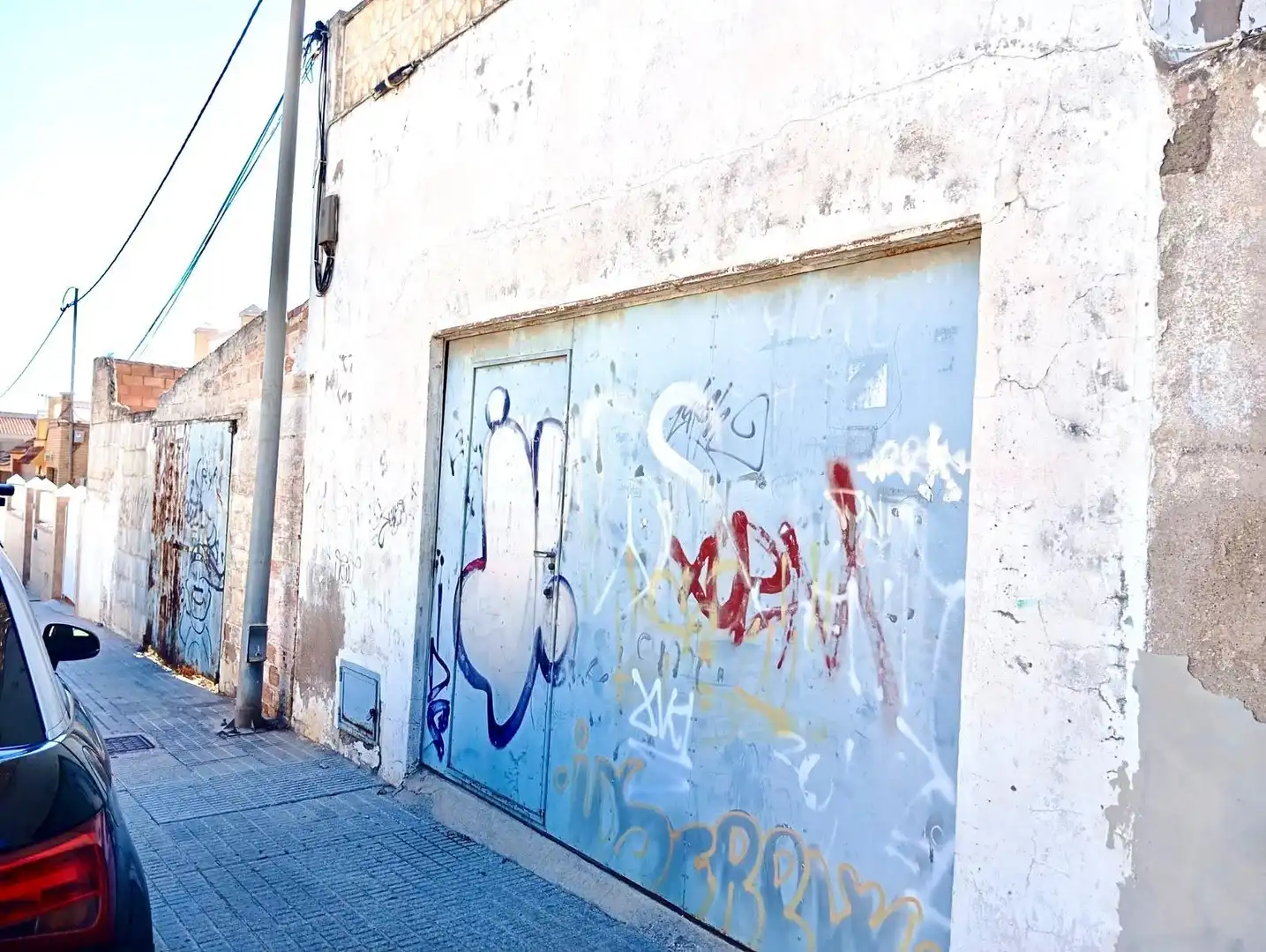 Vista exterior de Casa adosada en venta en Cartagena ciudad