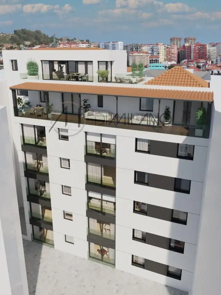 Vista exterior de Piso en venta en Vigo  con Calefacción, Terraza y Trastero