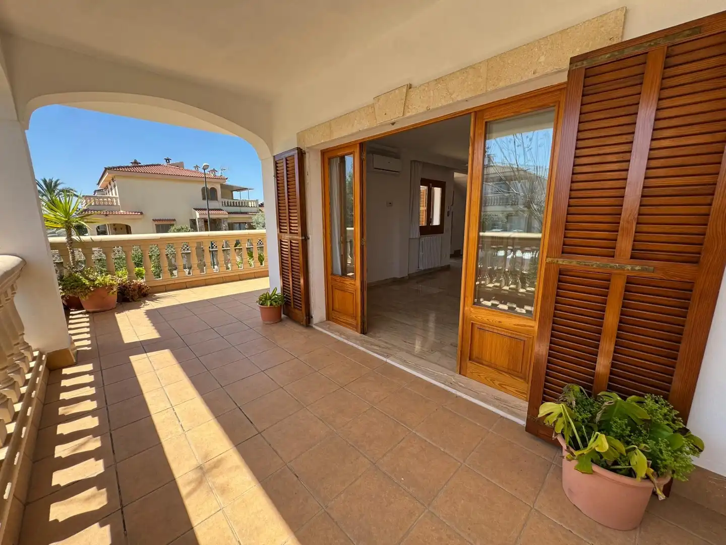 Terrassa de Casa adosada en venda en Marratxí amb Aire condicionat, Jardí privat i Terrassa