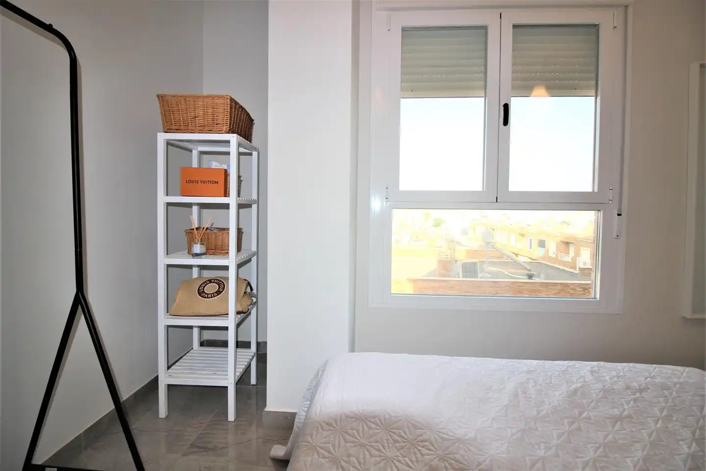 Bedroom of Flat for rent in Roquetas de Mar  with Terrace, Furnished and Community pool