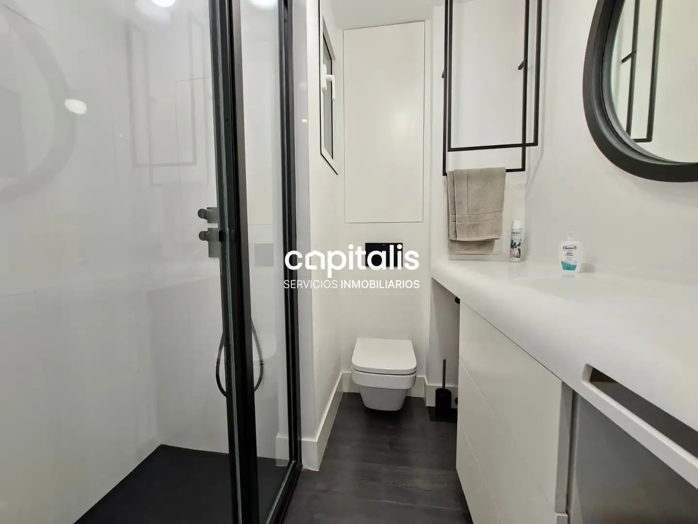 Bathroom of Flat for rent in Madrid  with Heating, Storage room and Furnished