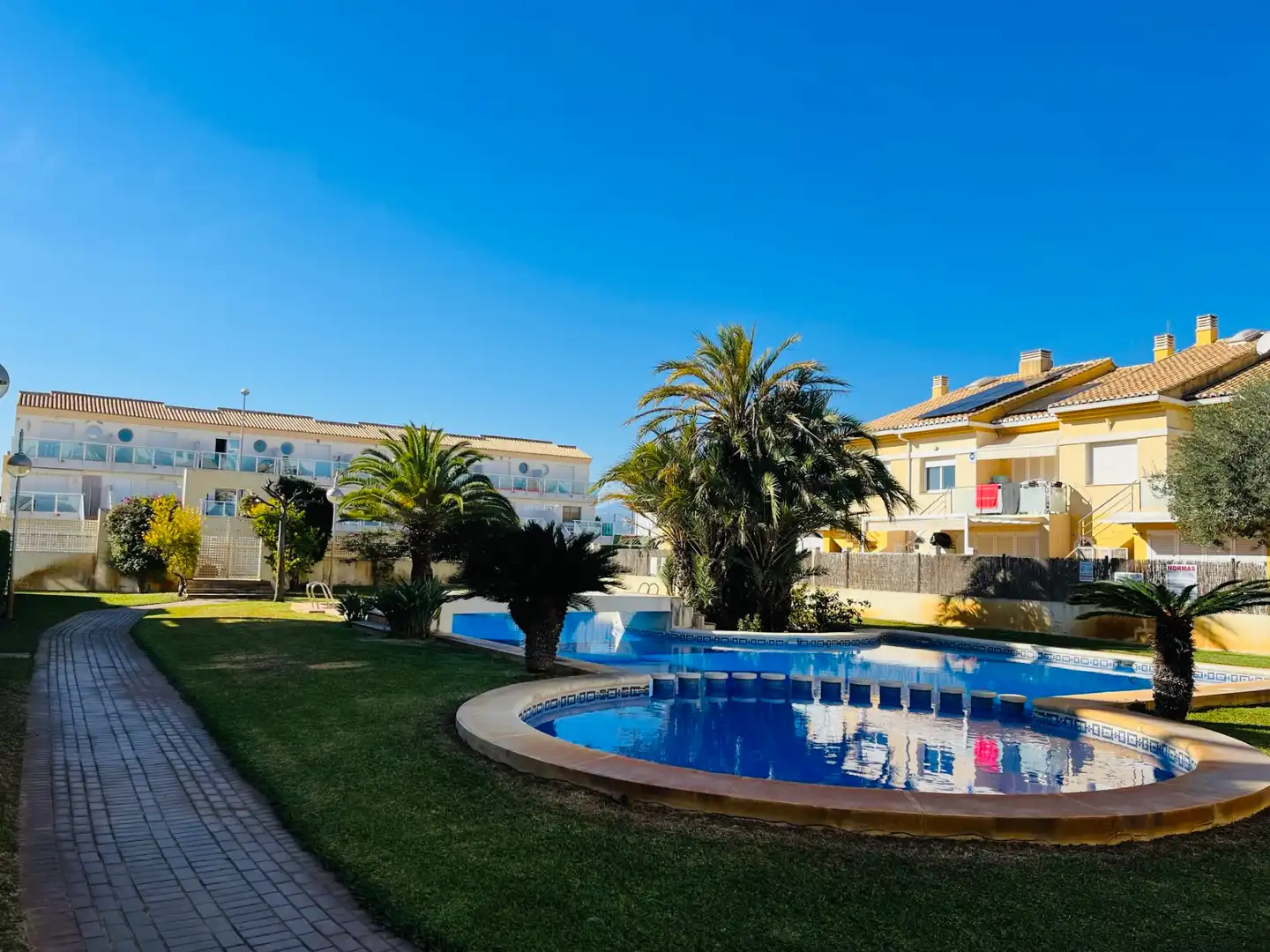 Apartment mit Pool zum Verkauf in Oliva Nova, imagen 2