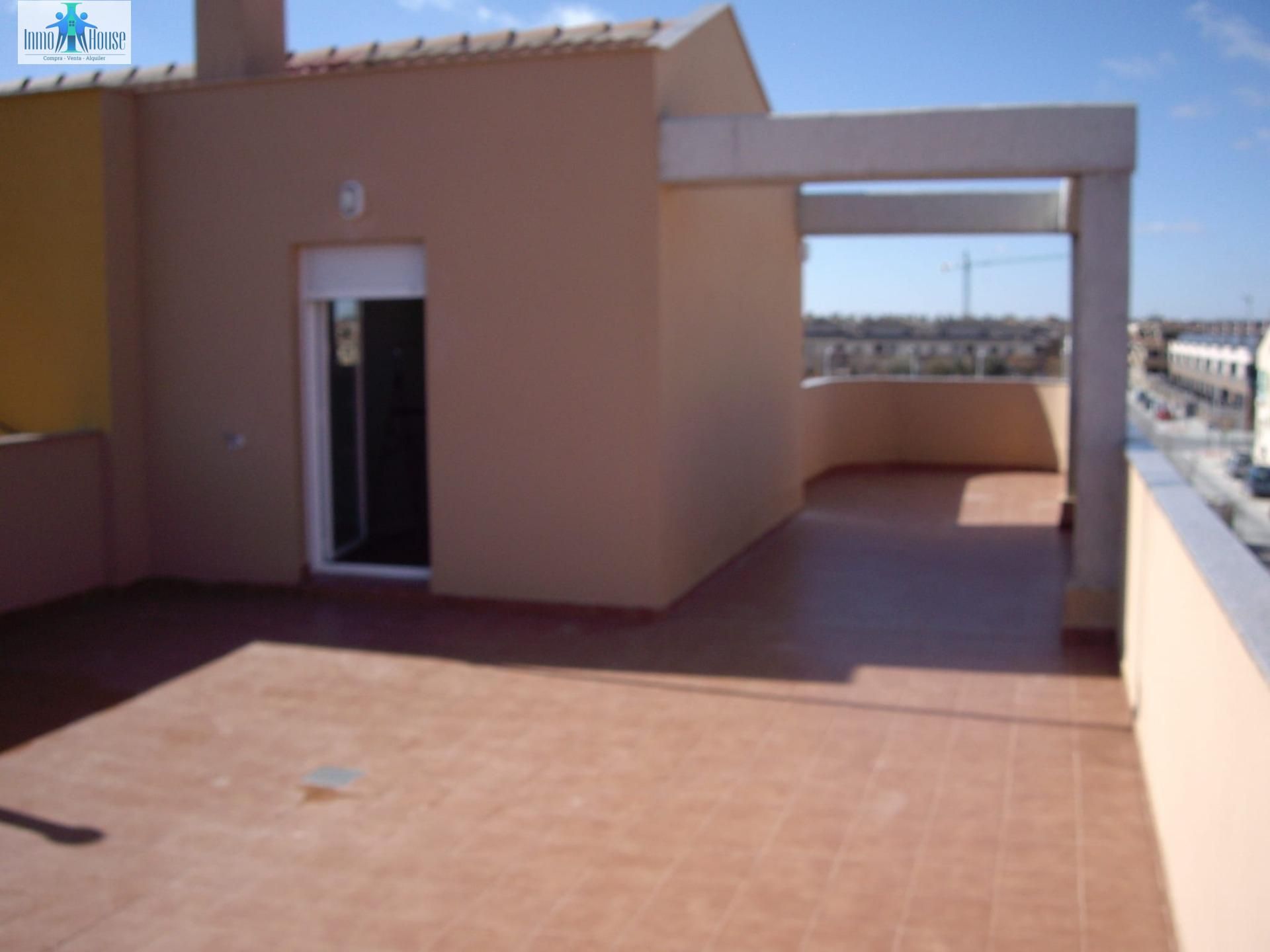 Terraza de Casa adosada de alquiler en  Albacete Capital con Aire acondicionado, Jardín privado y Terraza