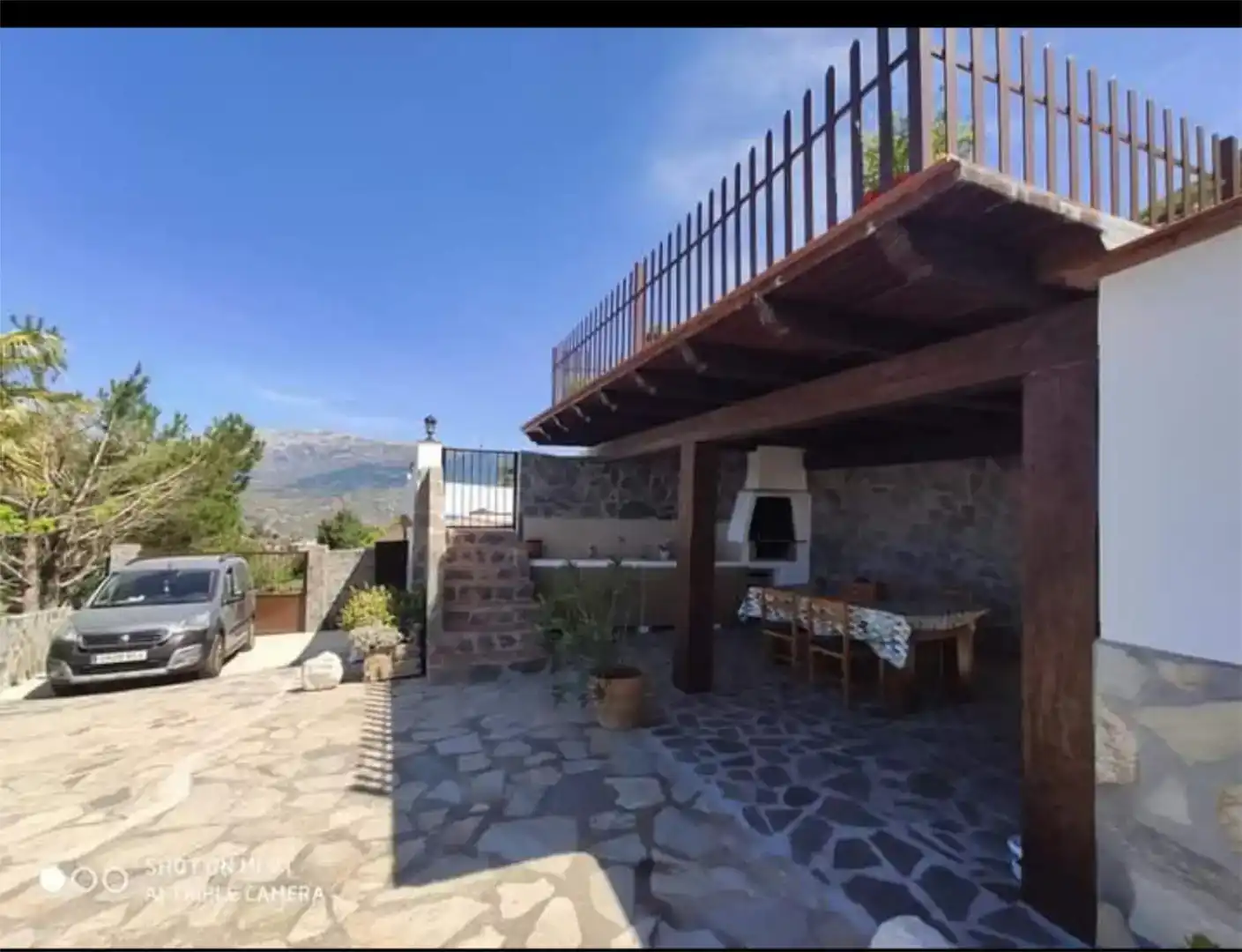 Terraza de Finca rústica de alquiler en Cómpeta, Málaga