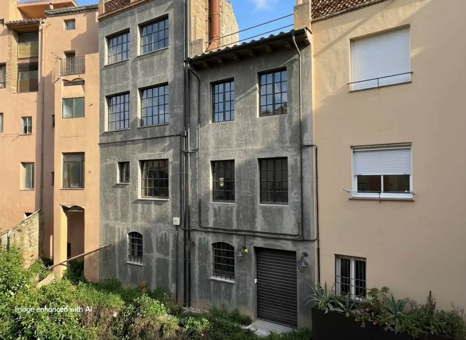 Vista exterior de Casa adosada en venda en Centelles amb Terrassa, Traster i Balcó