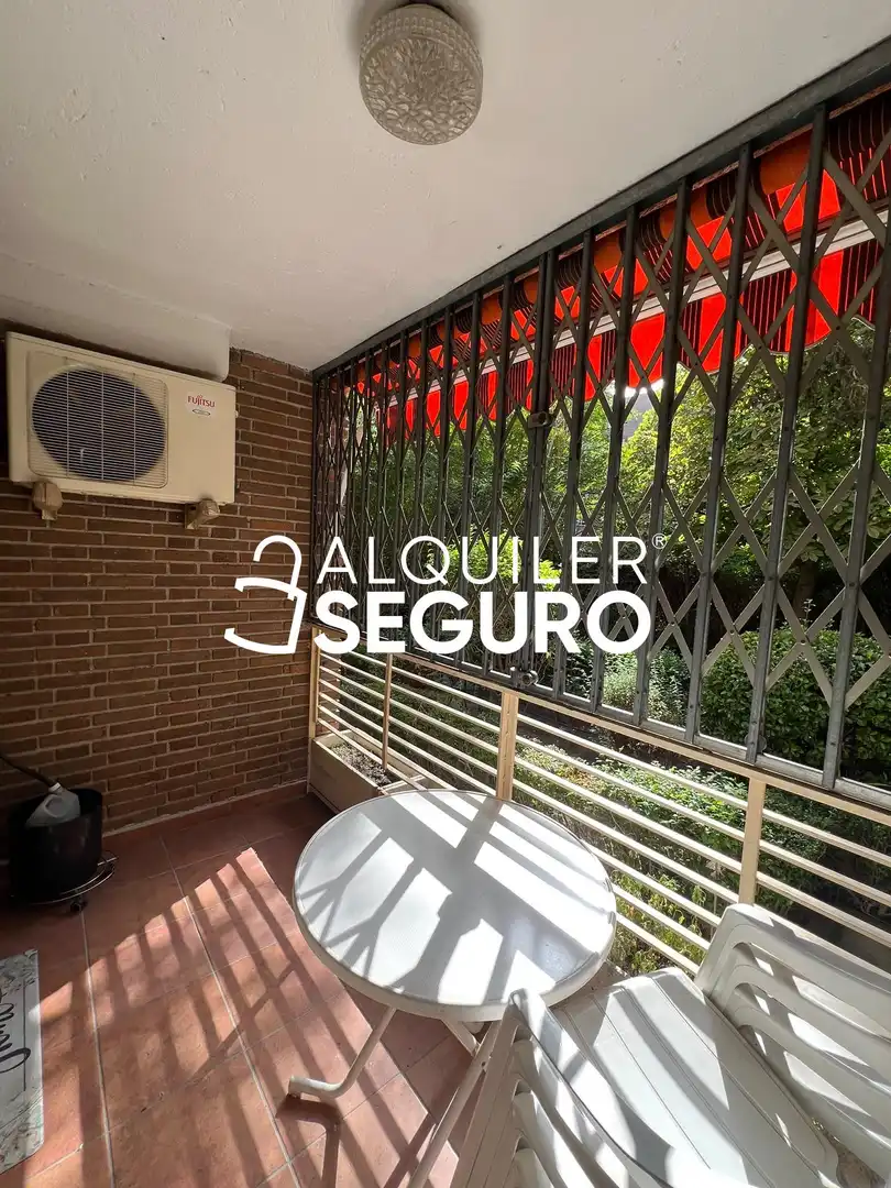 Terraza de Piso de alquiler en Madrid con Aire acondicionado, Calefacción y Terraza