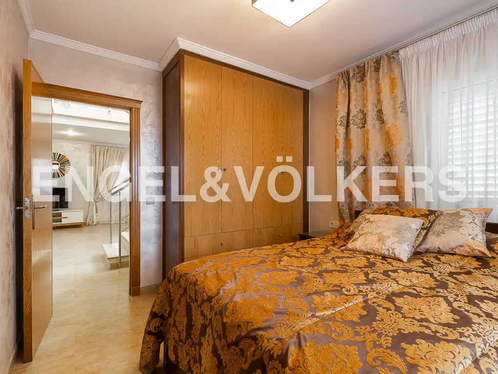 Bedroom of Houses for sale in Cullera  with Air Conditioner, Heating and Private garden