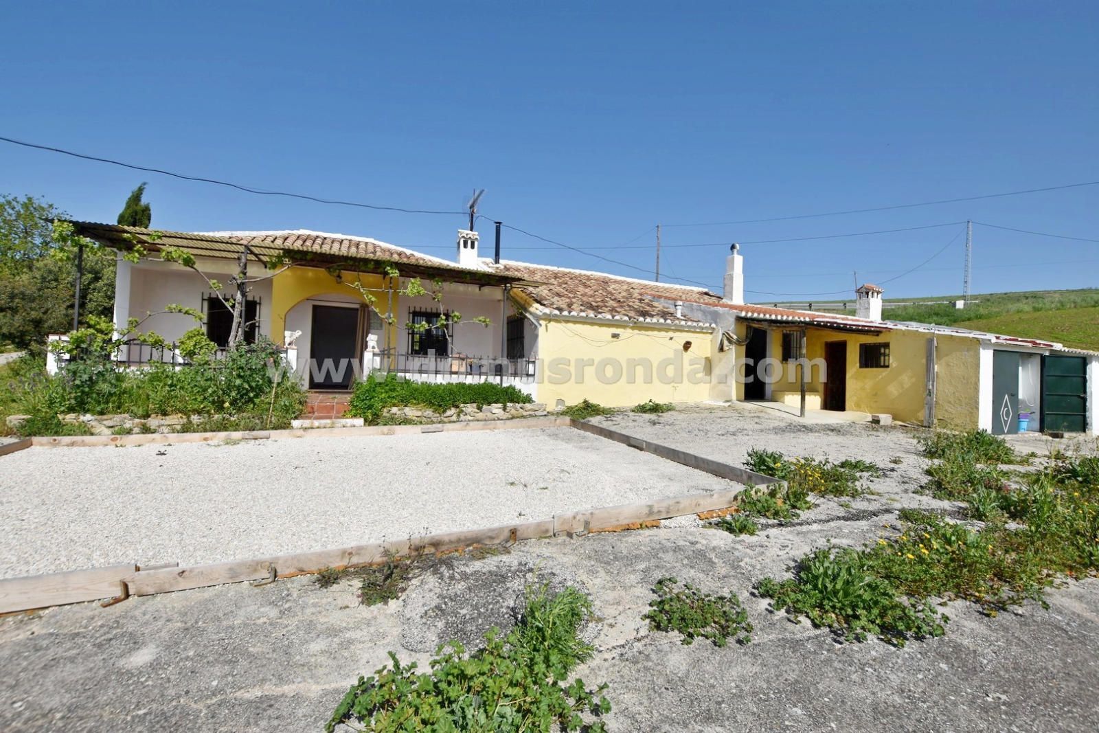 Exterior view of Country house for sale in Montecorto  with Terrace and Storage room