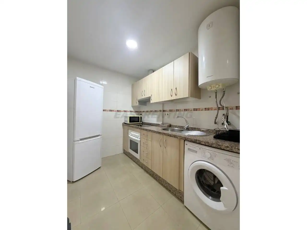 Kitchen of Flat for rent in La Línea de la Concepción  with Terrace and Furnished