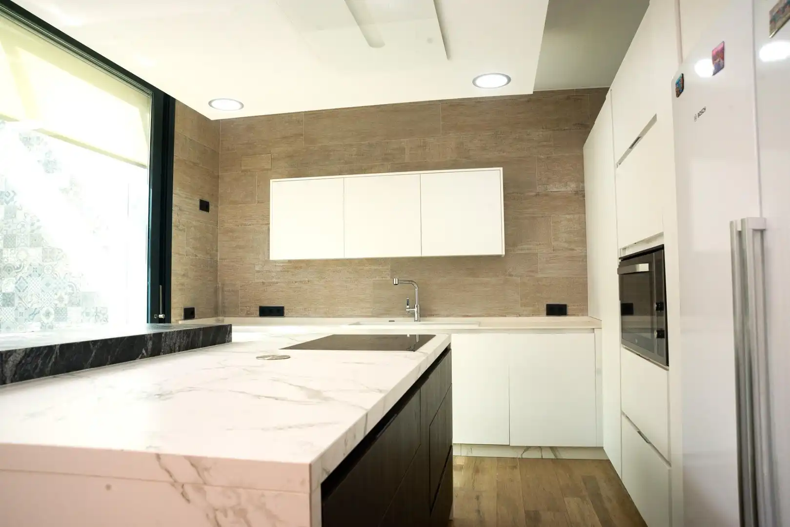 Cocina de Casa adosada en venta en Camas con Terraza y Trastero