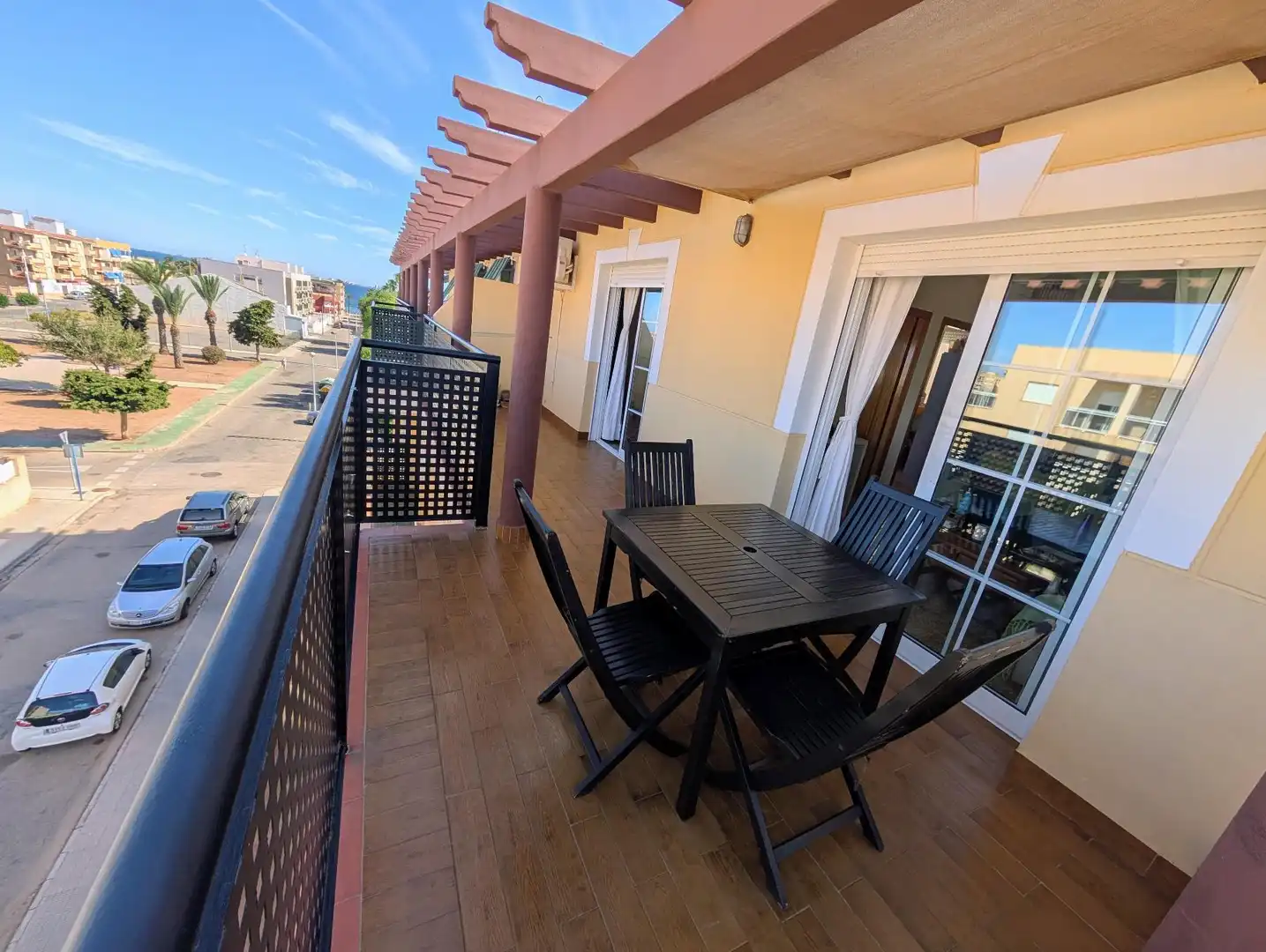 Terrassa de Apartament de lloguer en Cartagena amb Aire condicionat i Terrassa
