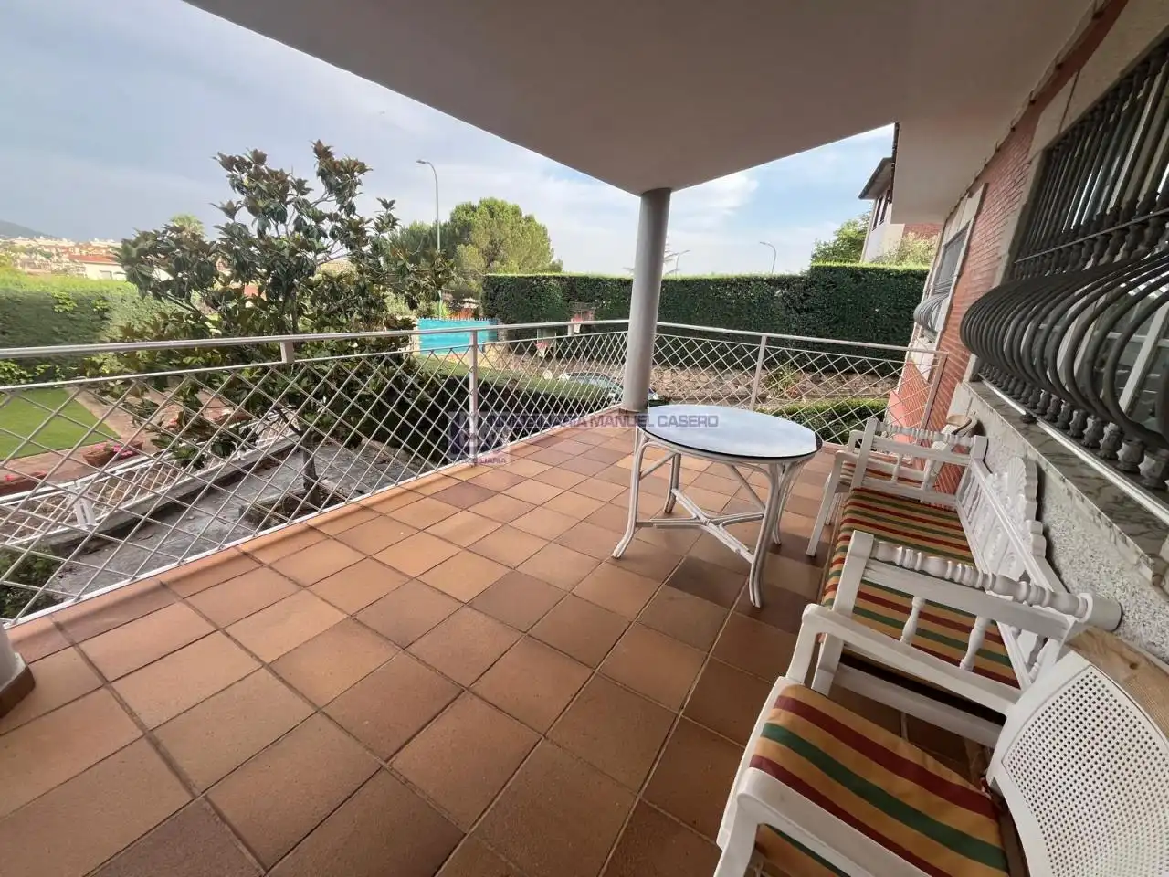 Terrassa de Casa o xalet en venda en Cáceres amb Calefacció, Jardí privat i Terrassa