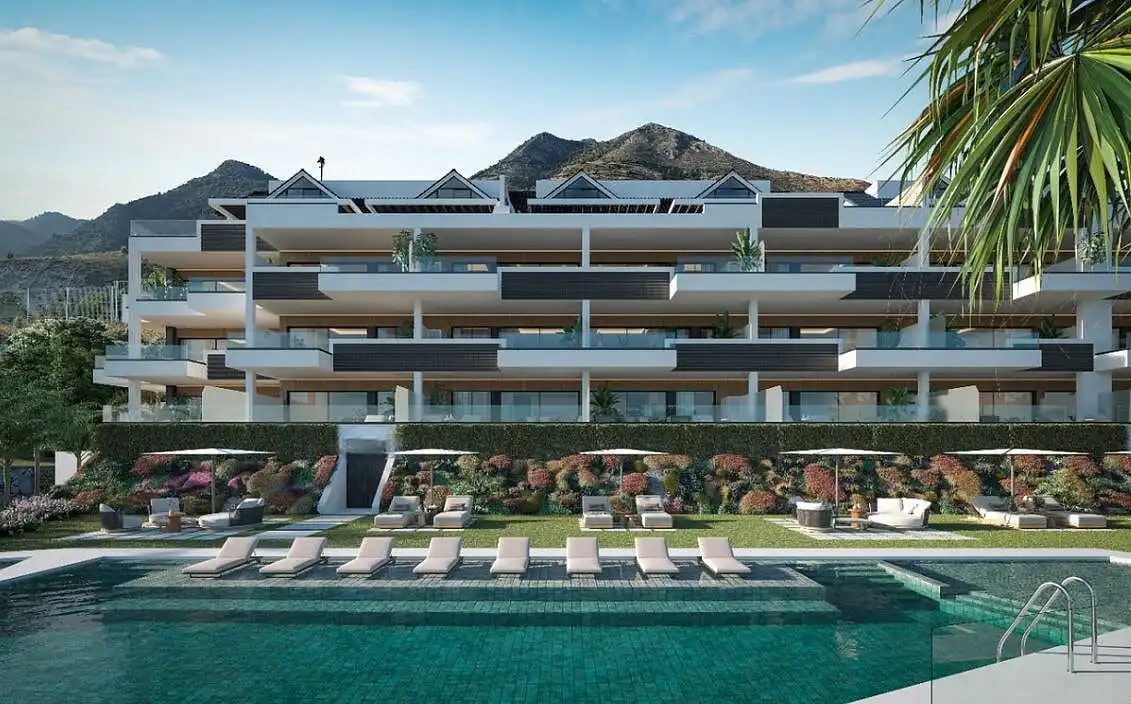 Vista exterior de Apartamento en venta en Benalmádena con Aire acondicionado, Terraza y Trastero
