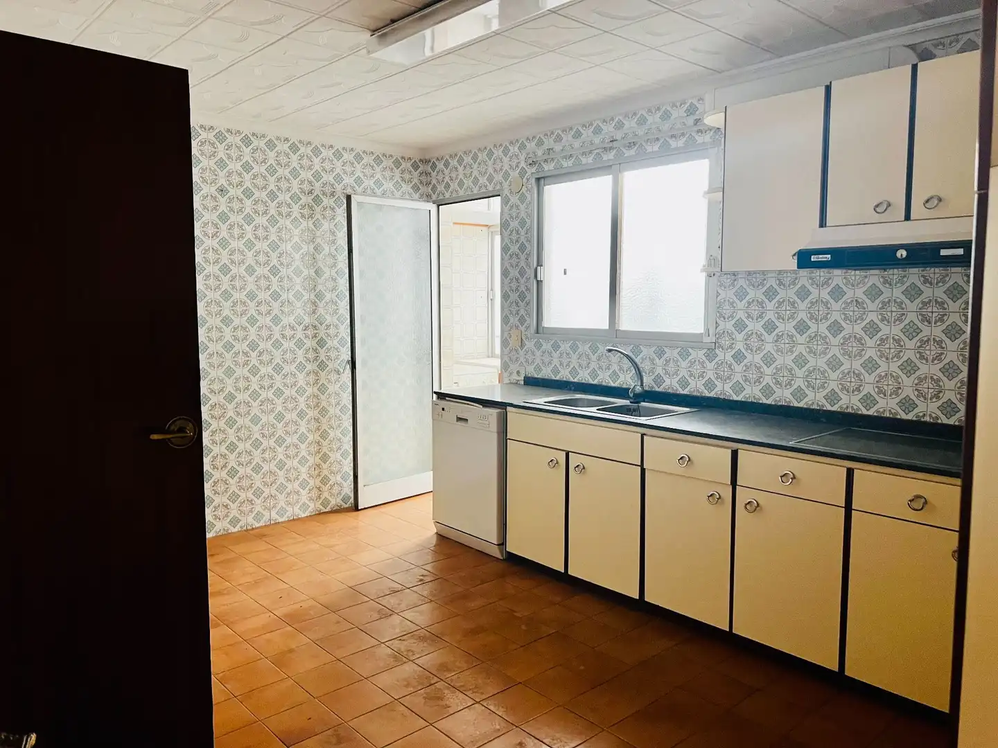 Kitchen of Flat for sale in Biar  with Heating