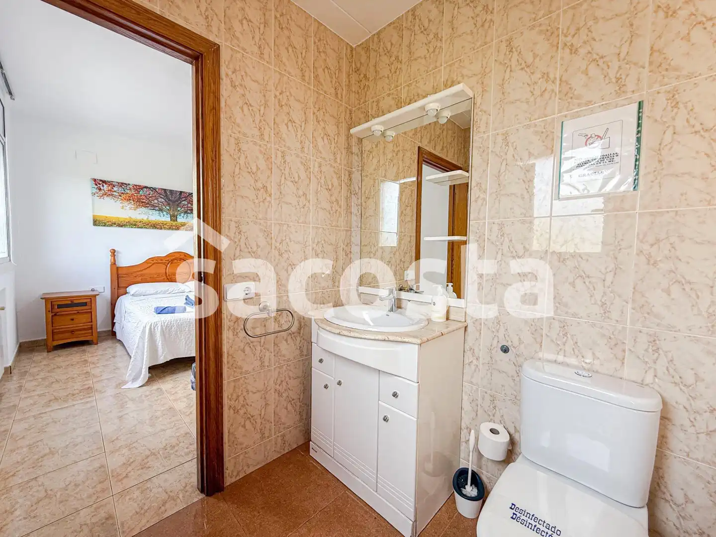 Baño de Casa o chalet en venta en Lloret de Mar con Aire acondicionado, Calefacción y Jardín privado
