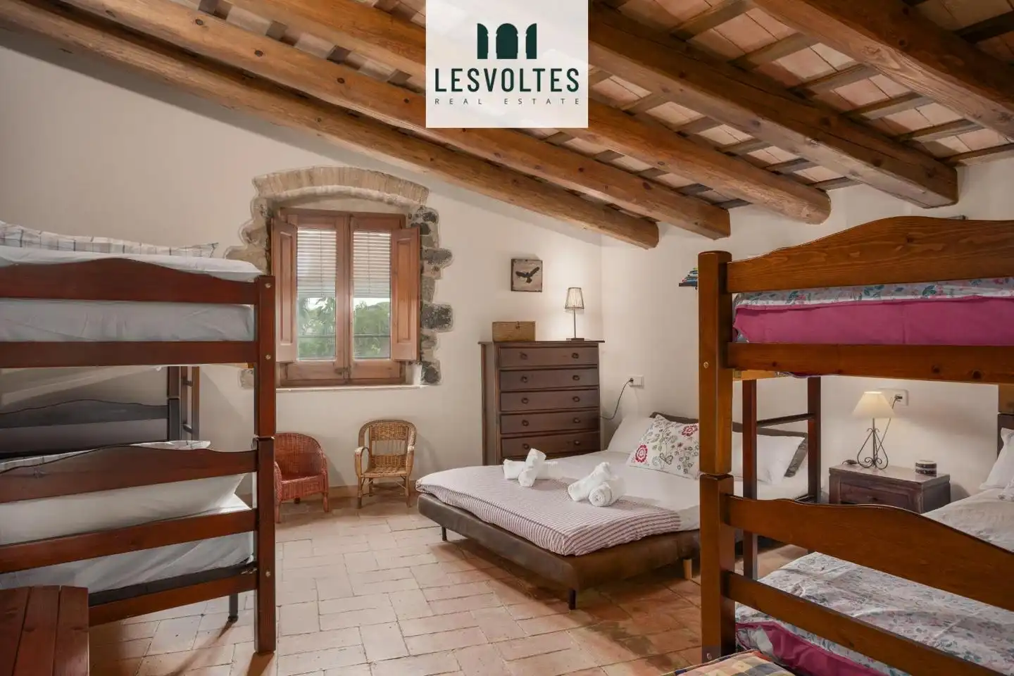 Bedroom of Houses for sale in Rupià  with Air Conditioner, Heating and Private garden