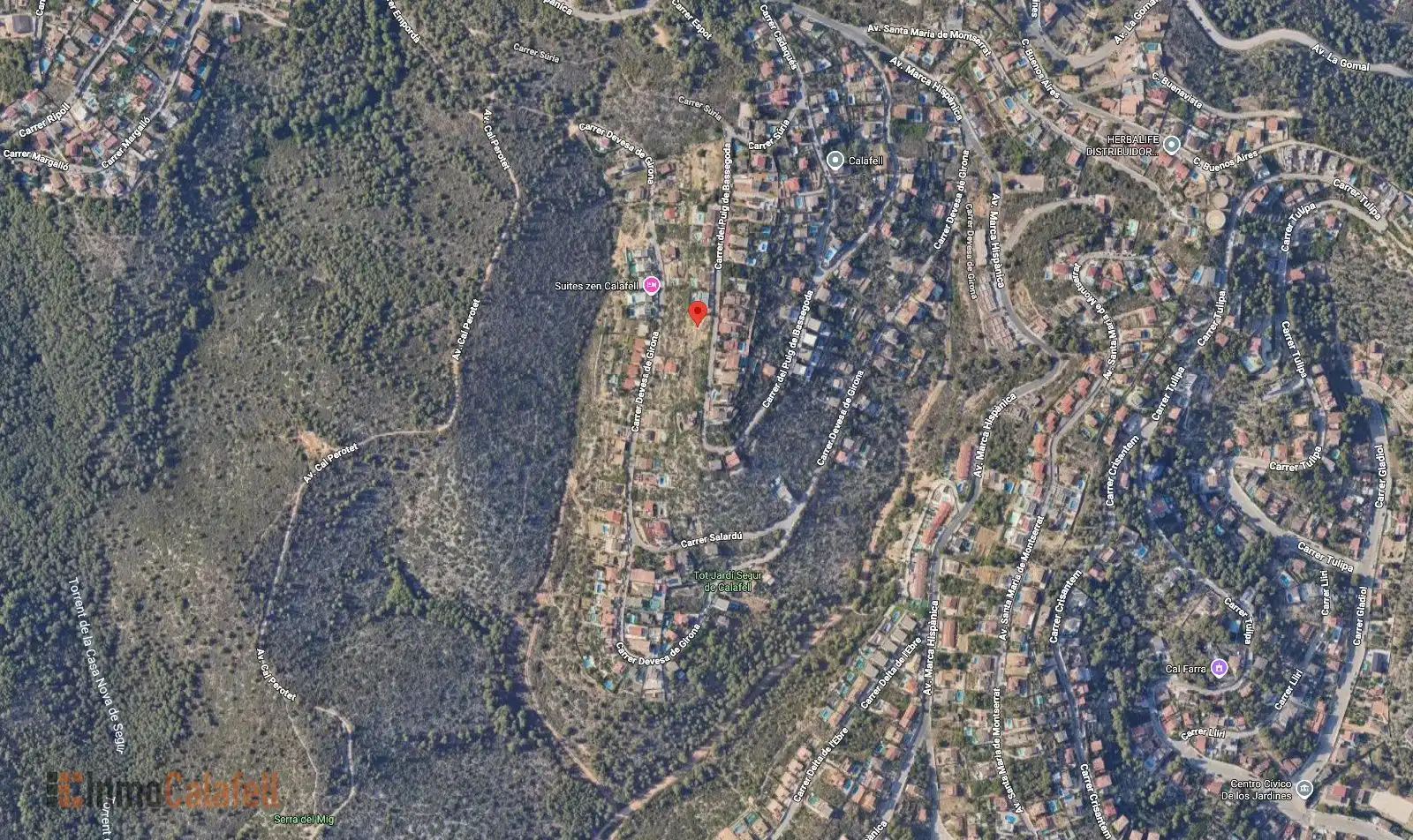 Residential land for sale in Puig de Bassegoda 20