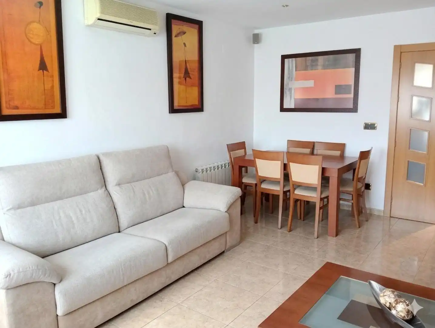 Wohnzimmer von Wohnung zum Verkauf in Andorra (Teruel) mit Klimaanlage und Terrasse
