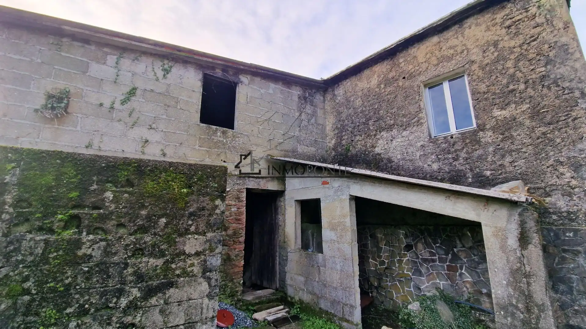 Vista exterior de Casa adosada en venta en Forcarei con Jardín privado