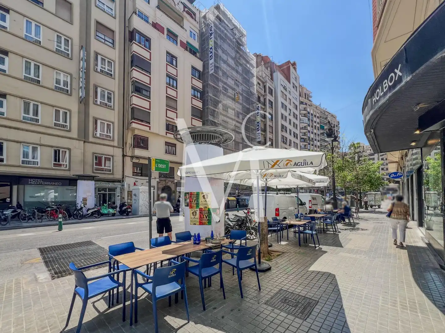 Vista exterior de Local de alquiler en Valencia