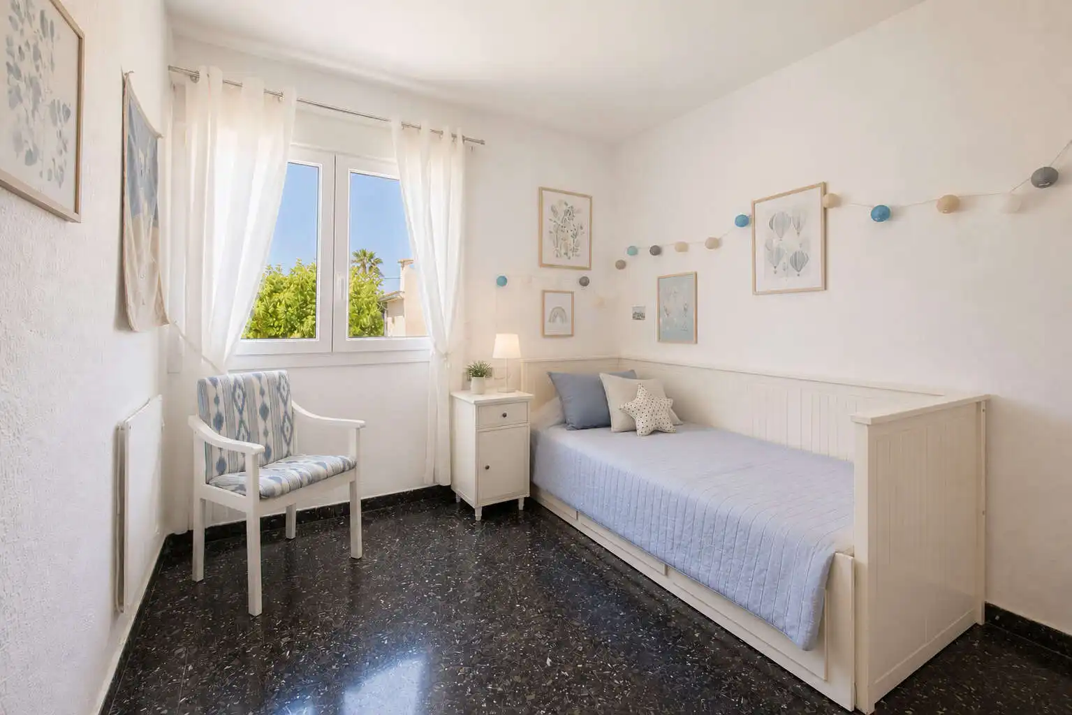 Habitación de Finca rústica en venta en Muro con Aire acondicionado, Terraza y Amueblado