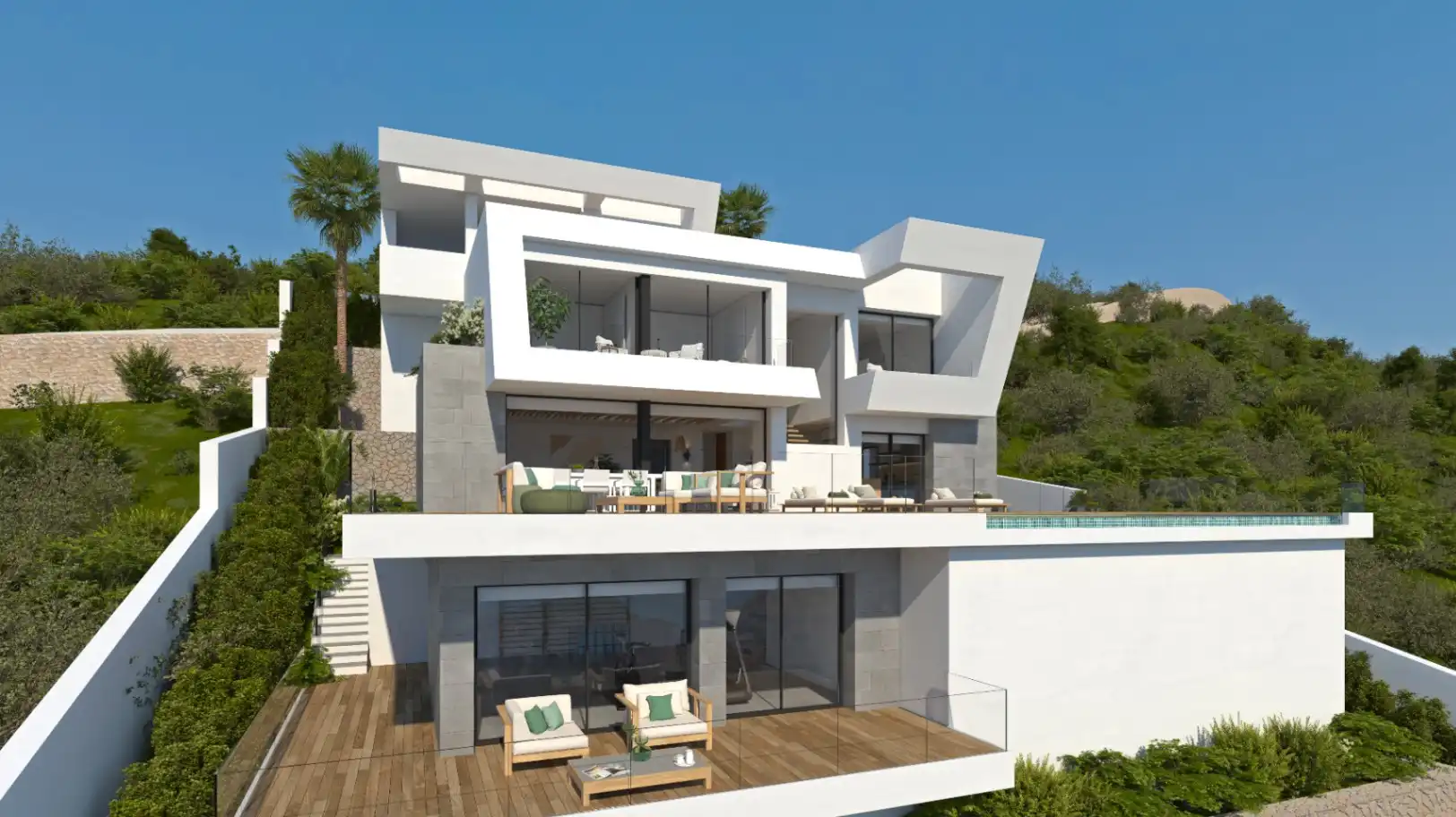 Villa mit Pool zum Verkauf in Cumbre del Sol