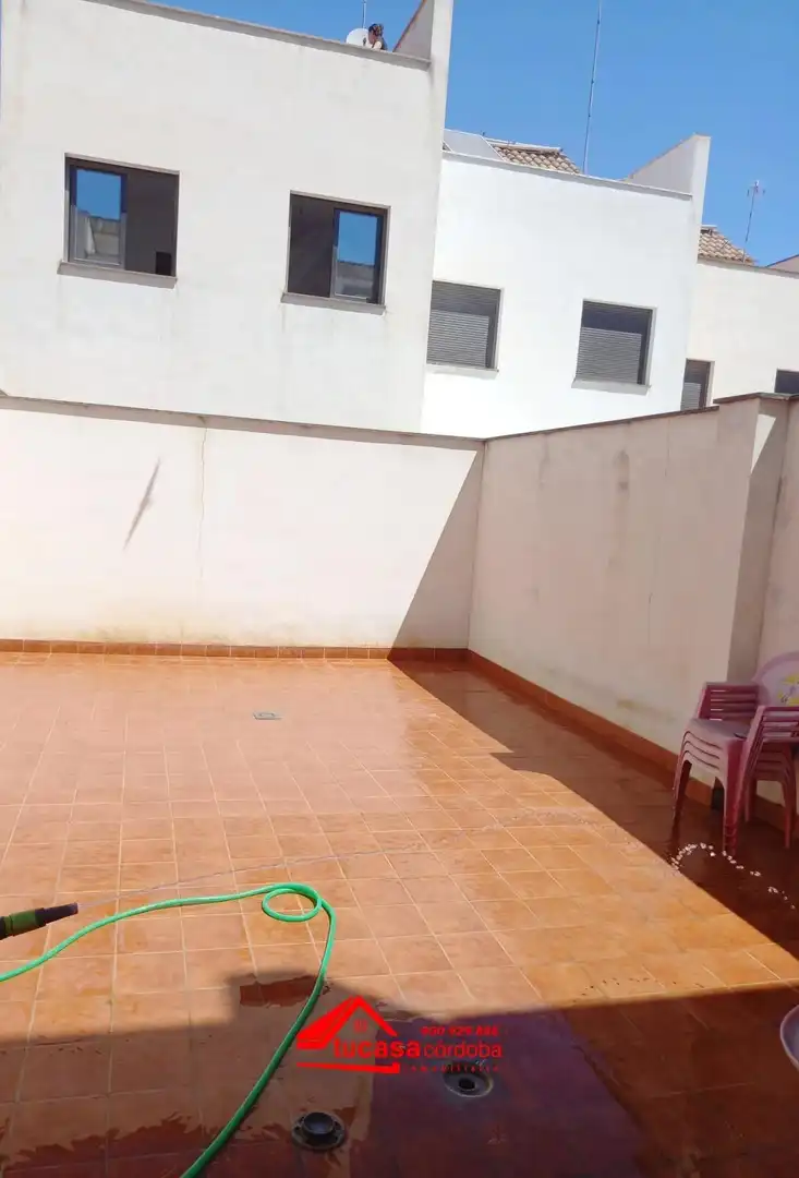 Terrassa de Casa o xalet en venda en San Sebastián de los Ballesteros amb Aire condicionat