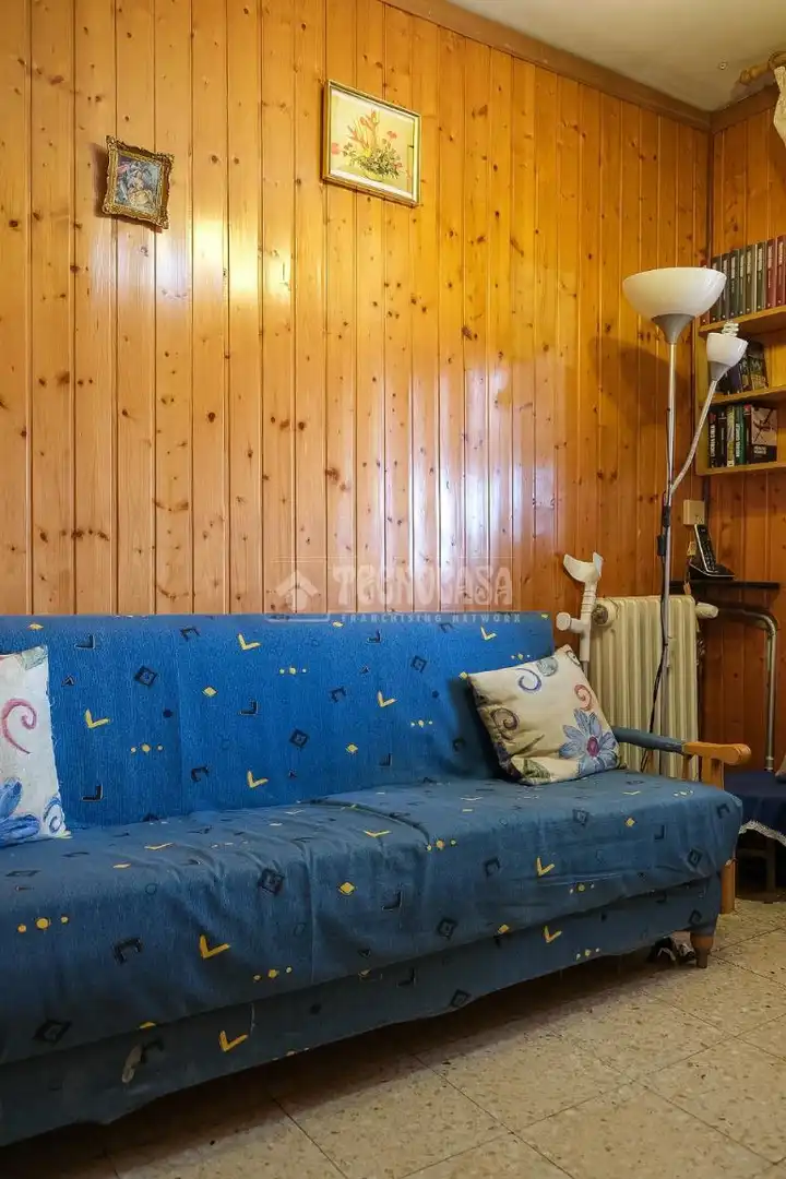 Sala d'estar de Pis en venda en Madrid amb Terrassa i Piscina comunitària