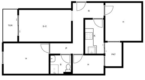 Foto 3 de Piso de alquiler en Centro, Parla