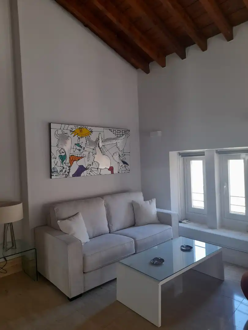 Sala d'estar de Àtic en venda en Málaga amb Aire condicionat, Calefacció i Moblat