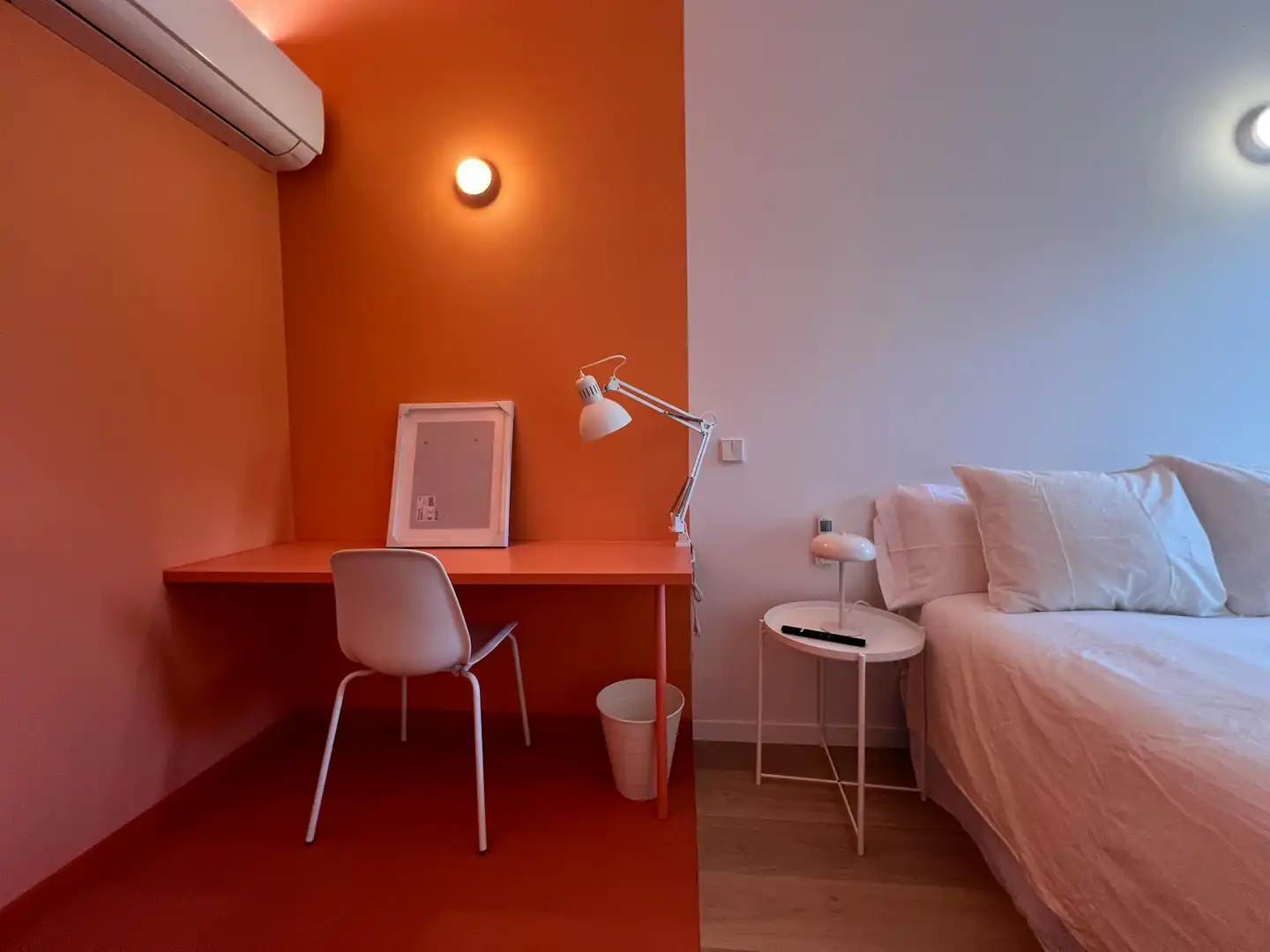 Habitación de Piso para compartir en Madrid con Aire acondicionado, Calefacción y Jardín privado