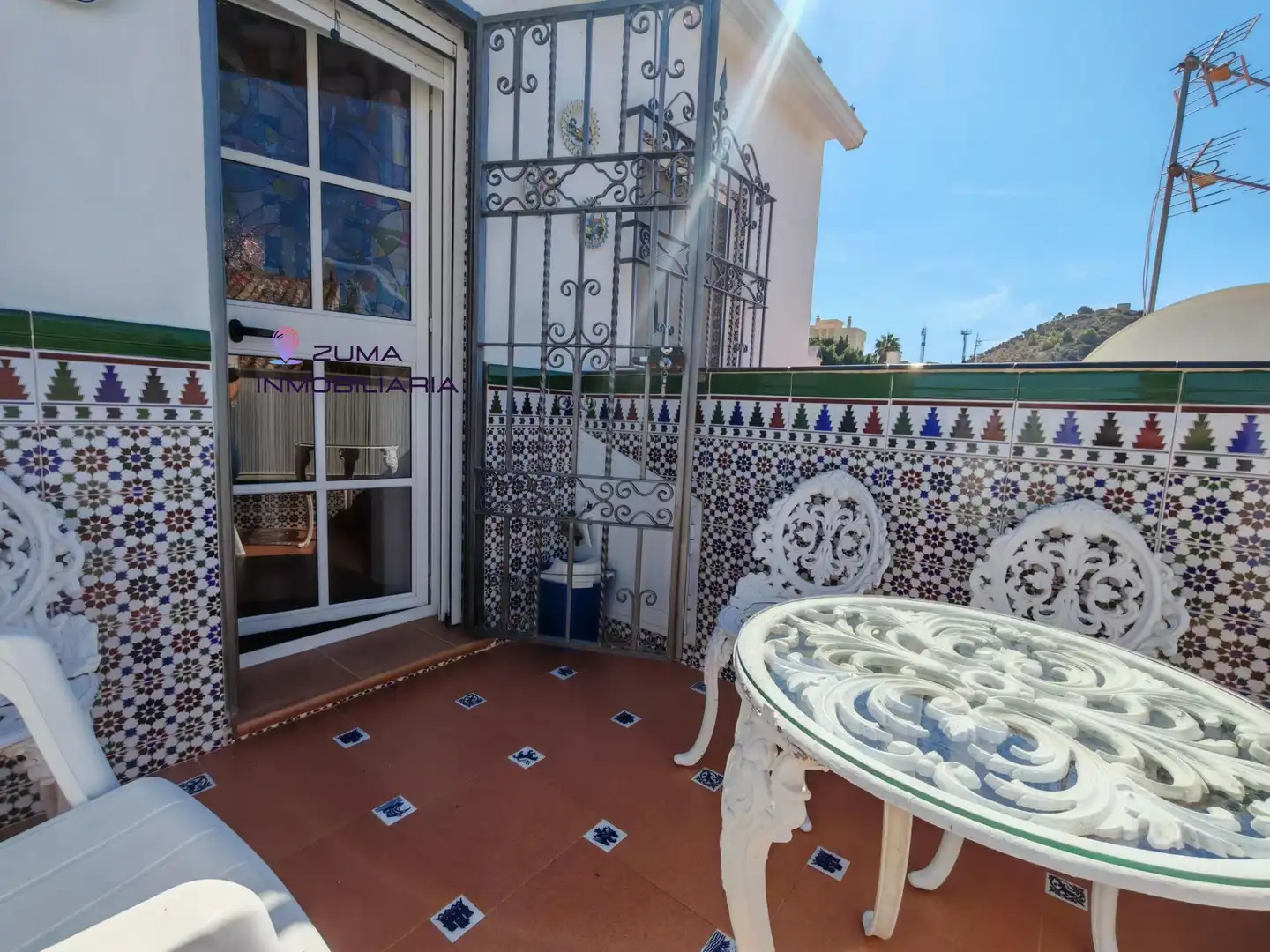 Terraza de Casa adosada en venta en Málaga con Aire acondicionado, Calefacción y Terraza