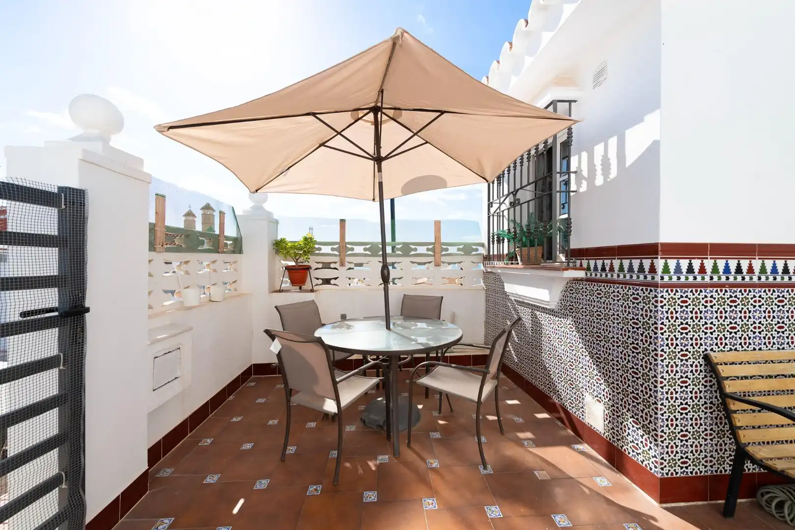 Terraza de Casa adosada en venta en Rincón de la Victoria con Terraza y Piscina comunitaria
