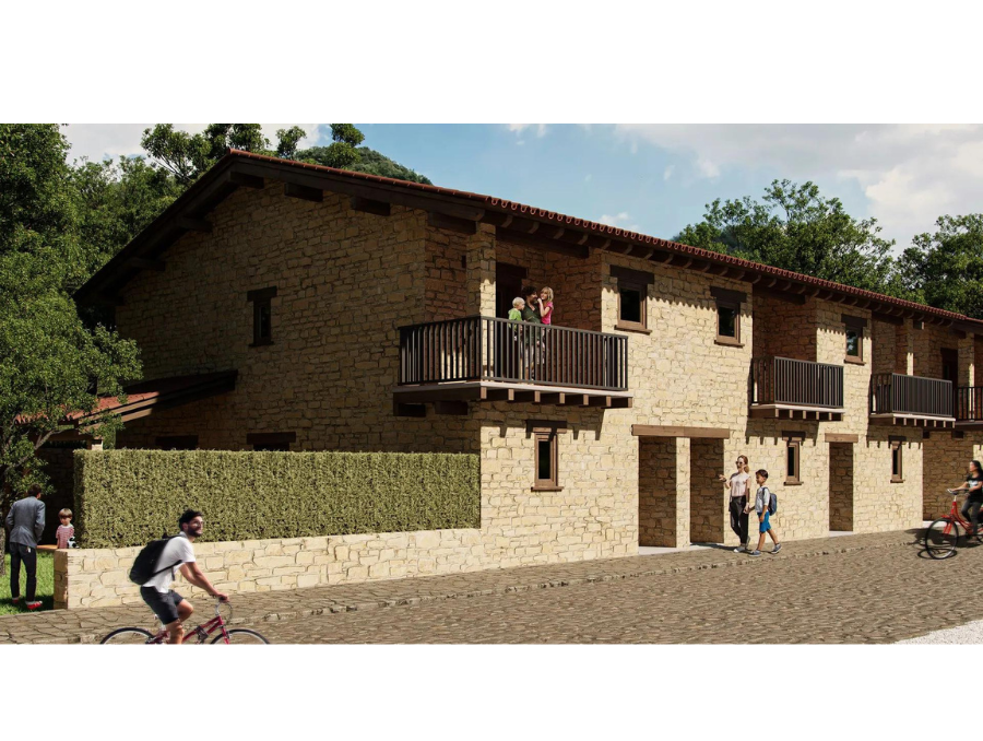 Vista exterior de Finca rústica en venda en Tavertet amb Aire condicionat, Calefacció i Jardí privat