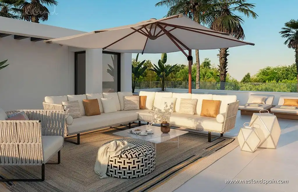 Chalet con piscina en venta en Riviera del Sol, imagen 7