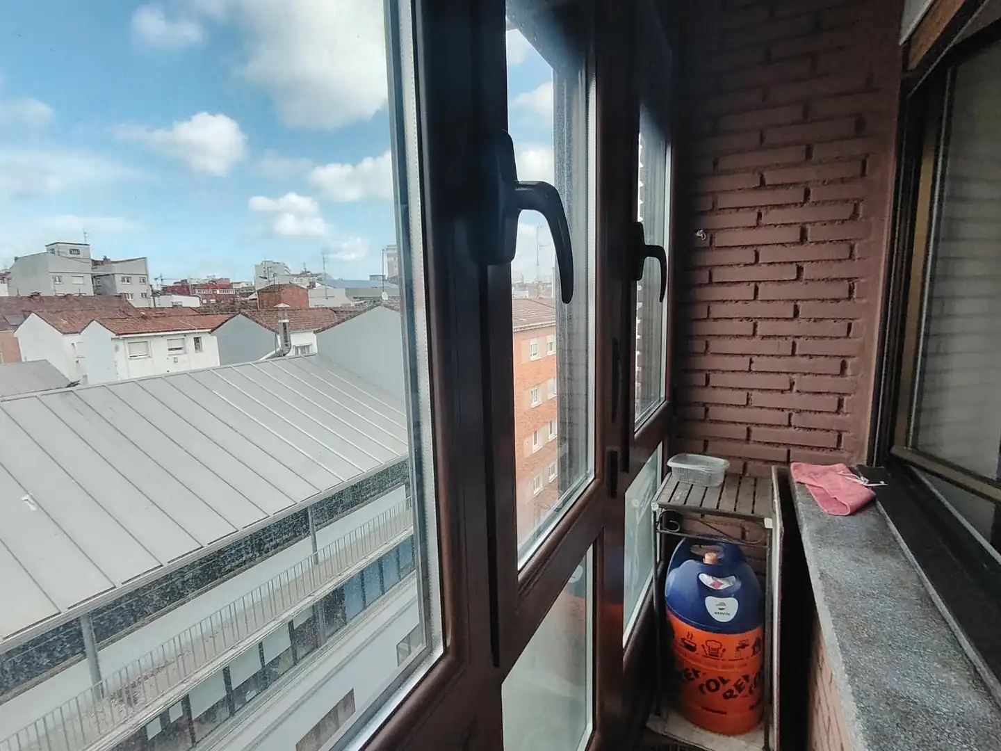Balcony of Flat for sale in Gijón   with Heating, Parquet flooring and Storage room