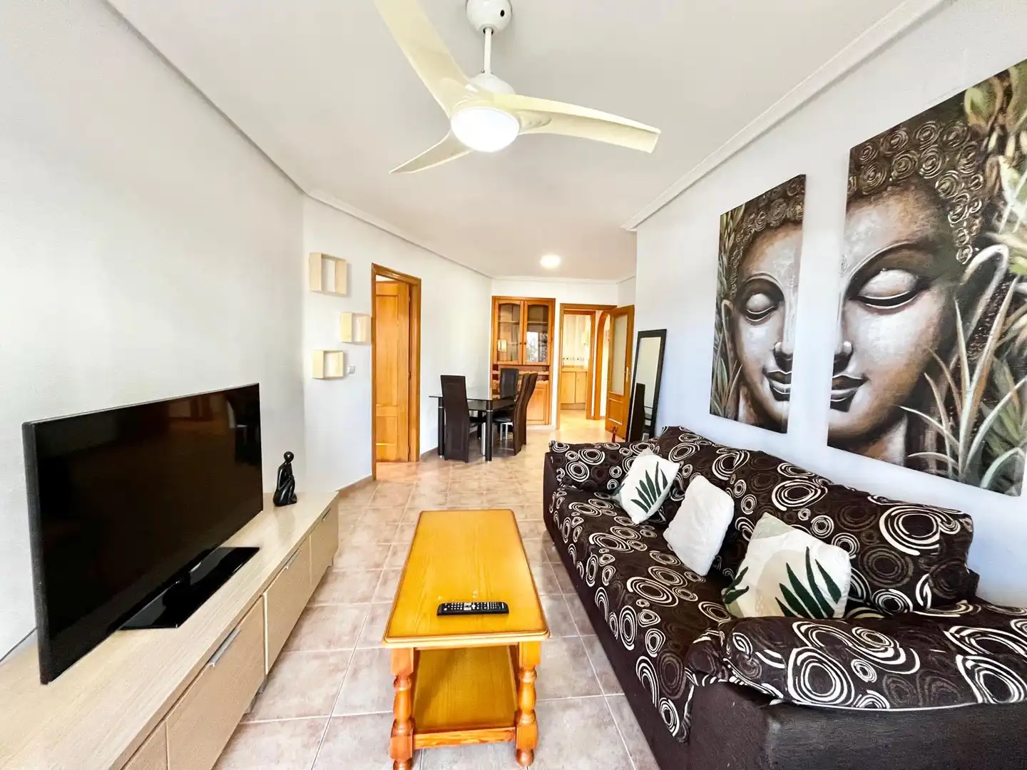 Living room of Apartments for rent in Orihuela  with Air Conditioner, Heating and Terrace