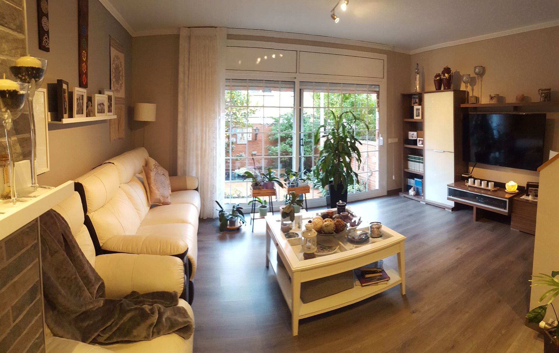 Sala de estar de Casa o chalet en venta en Badalona con Aire acondicionado, Calefacción y Terraza