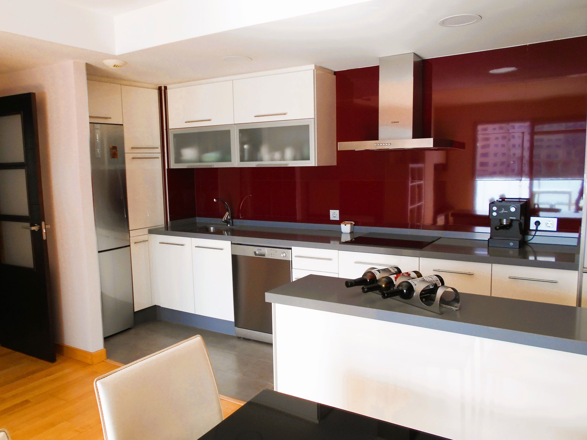 Kitchen of Flat for sale in  Murcia Capital  with Air Conditioner, Heating and Terrace