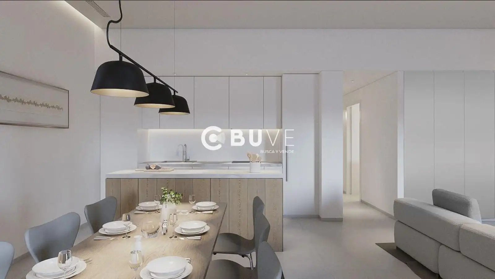 Kitchen of Flat for sale in Centro - La Costilla