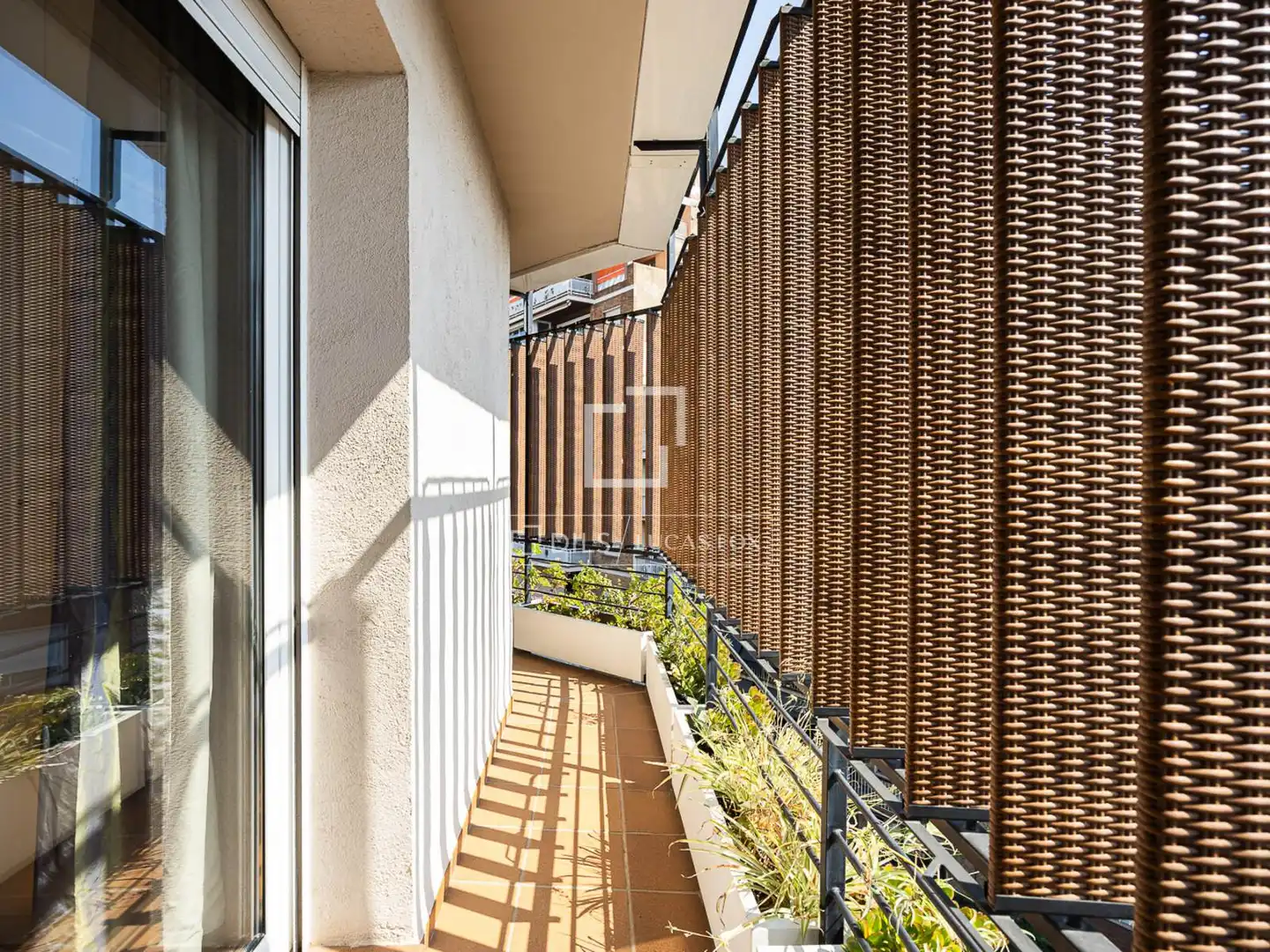 Balcony of Flat for sale in Barcelona  with Air Conditioner, Heating and Parquet flooring