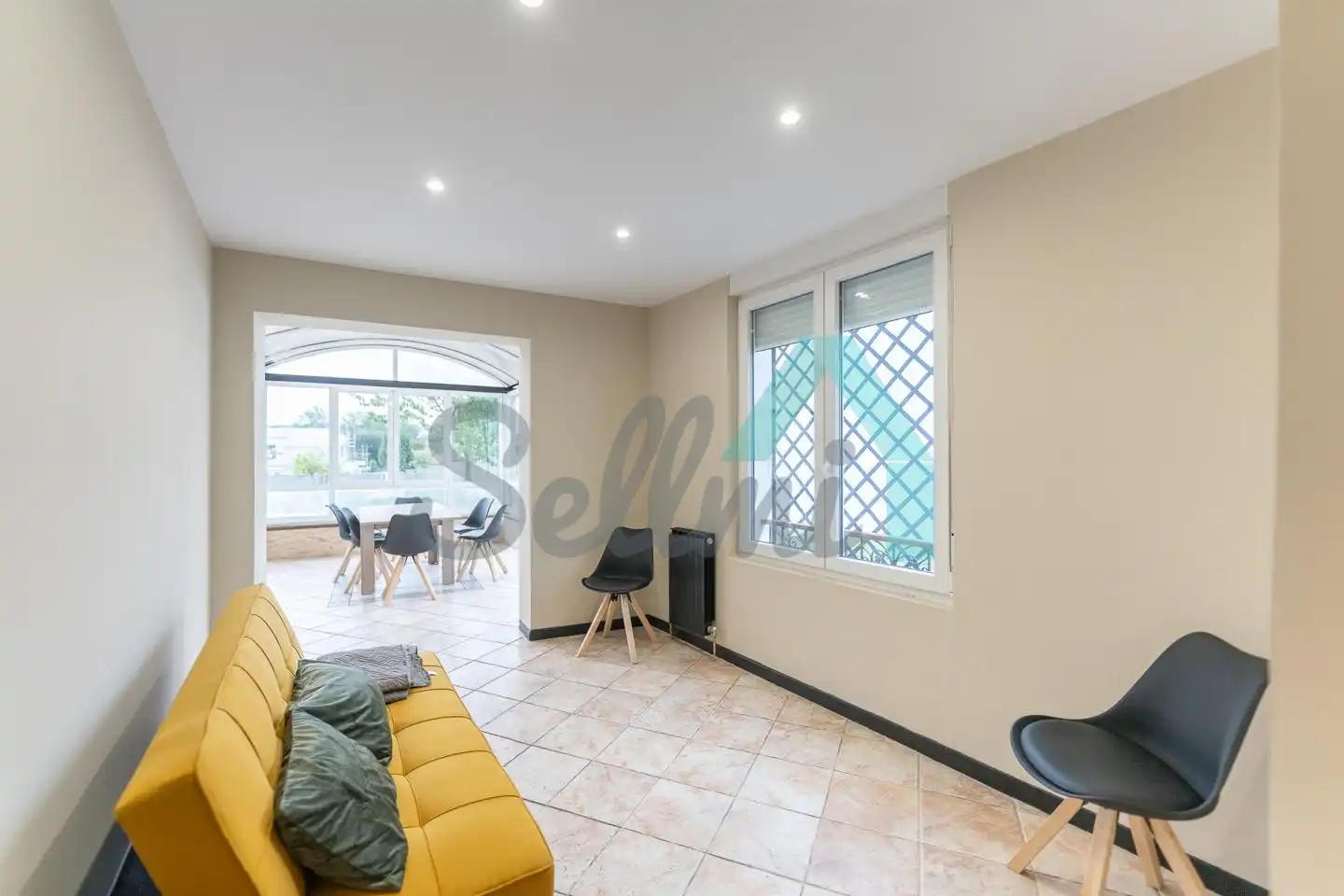 Living room of Houses for rent in Gijón   with Heating, Private garden and Terrace