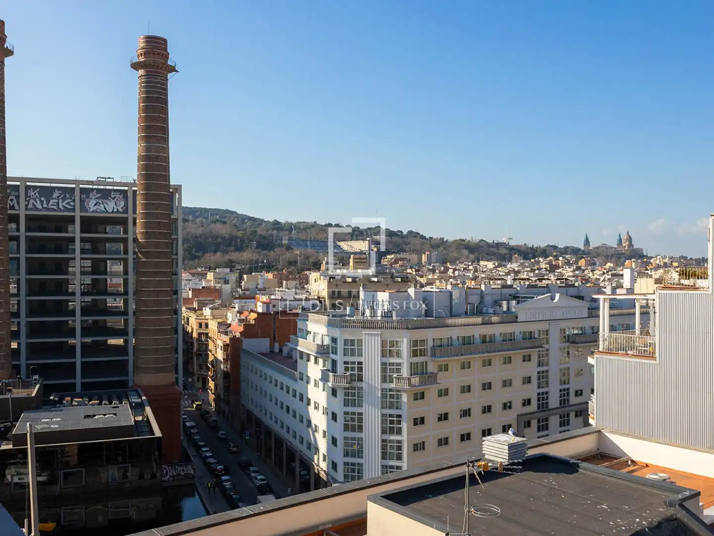 Vista exterior de Ático de alquiler en Barcelona con Aire acondicionado, Calefacción y Terraza