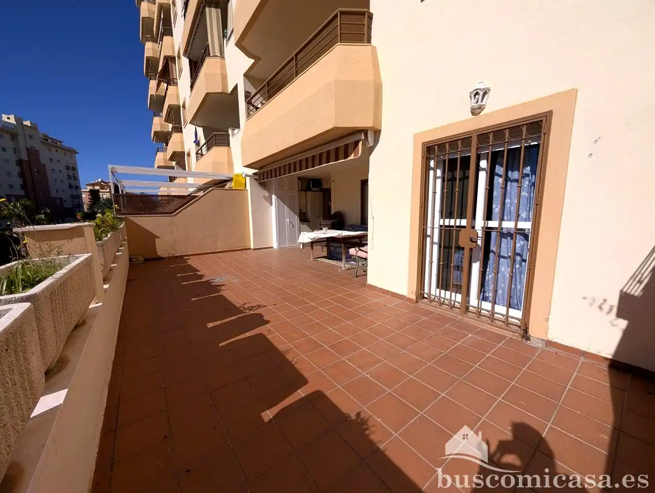 Terraza de Planta baja en venta en Algarrobo con Jardín privado, Terraza y Amueblado