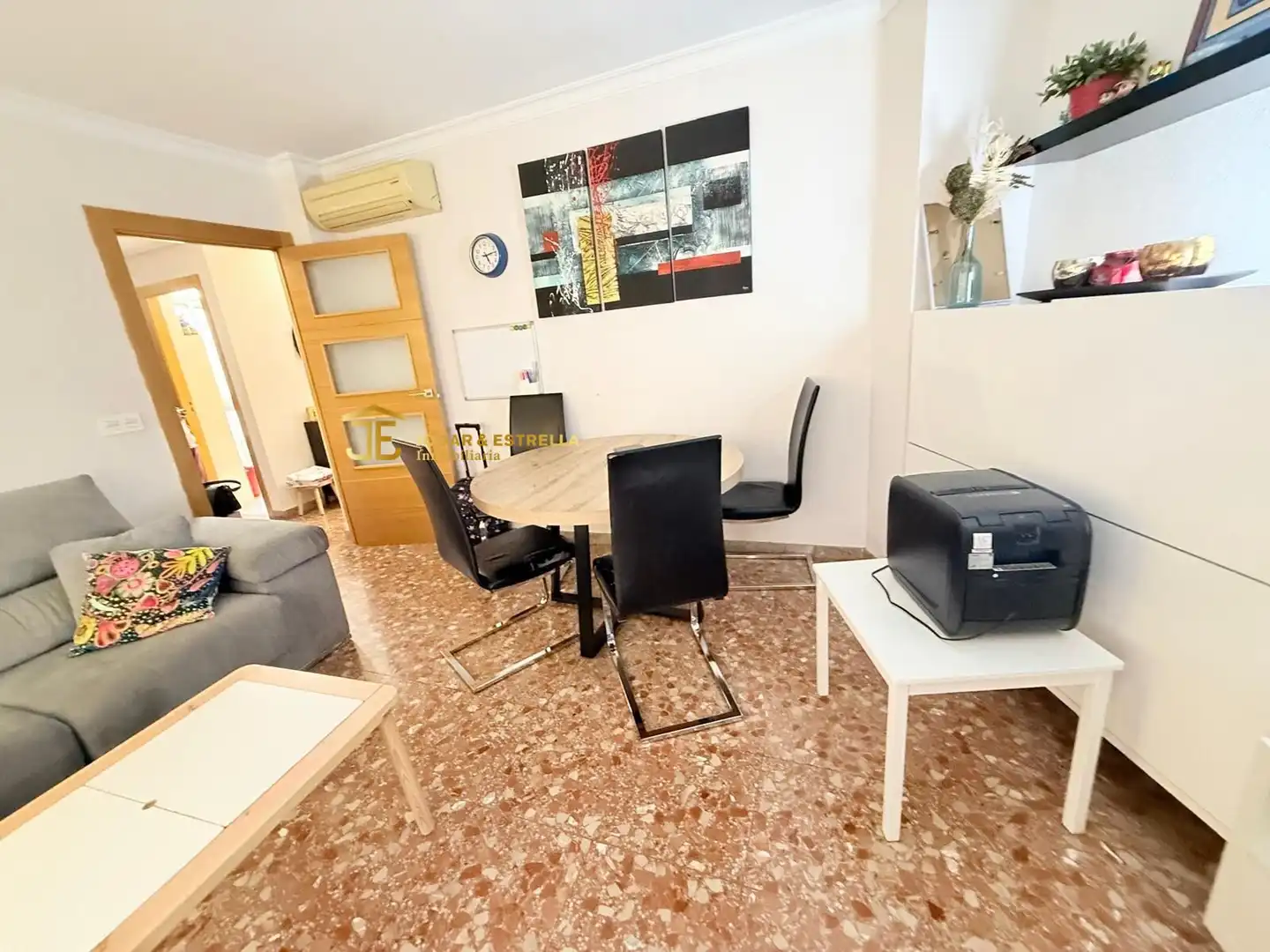 Sala de estar de Piso en venta en Lorca con Aire acondicionado, Calefacción y Terraza