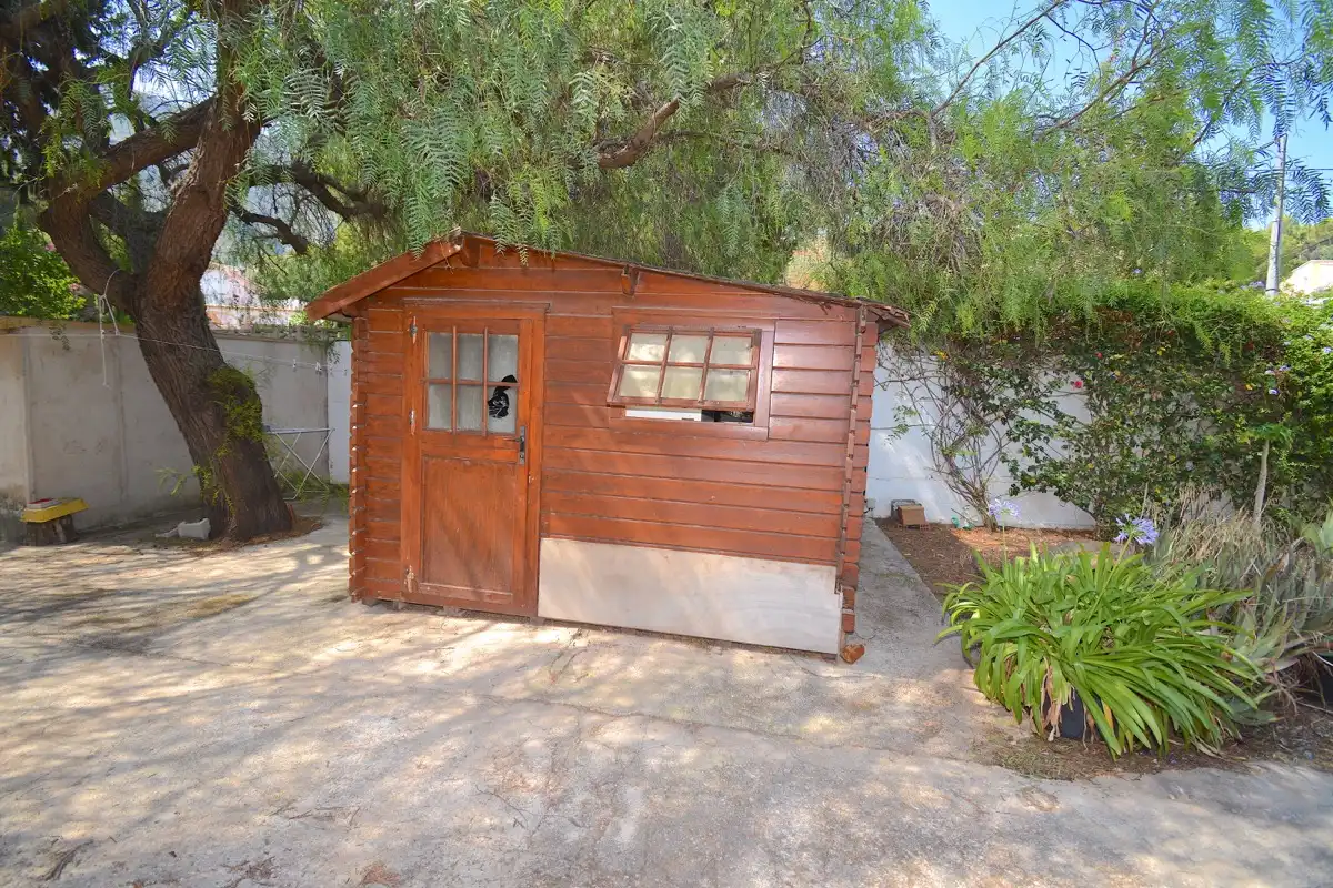 Jardín de Casa o chalet en venta en Dénia con Aire acondicionado, Calefacción y Jardín privado